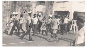 Teachers being arrested in 1975 